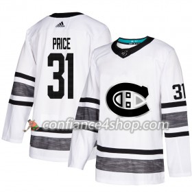 Adidas Maillot de Hockey Montreal Canadiens Carey Price 31 2019 All-Star Blanc Authentic - Homme